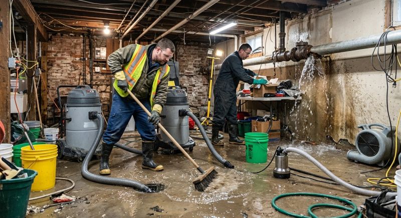 Burst Pipe Cleanup in Scottsdale, AZ