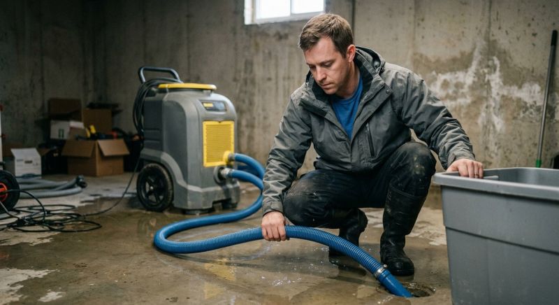 Emergency Water Damage Cleanup in Gilbert, AZ