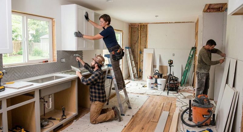 Laundry Room Renovation in Conroe, TX