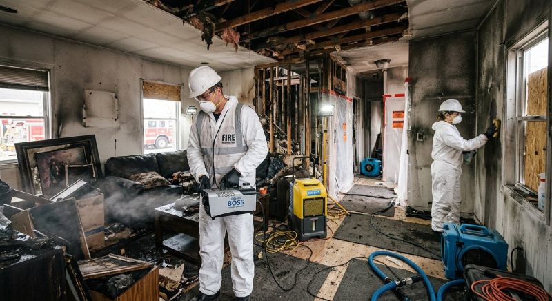 Residential Fire Restoration in Fort Mill, SC
