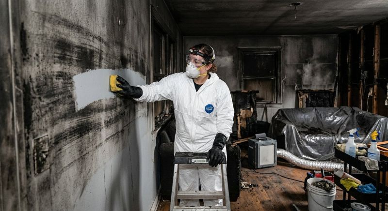 Soot Damage Restoration in Austin, TX