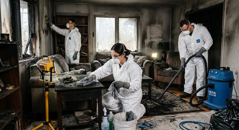Soot Restoration Service in Marin County, CA
