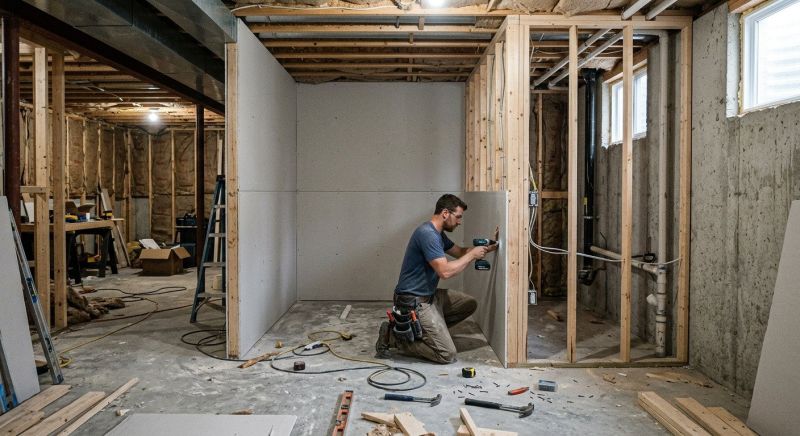 Basement Conversion in Alpharetta, GA
