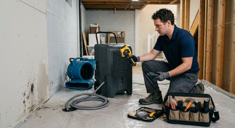 Basement Drying in Phoenix, AZ
