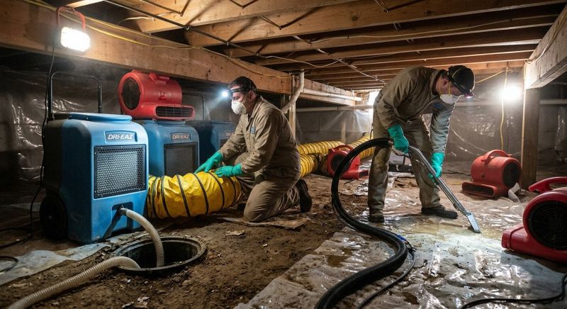Basement Water Extraction in Scottsdale, AZ