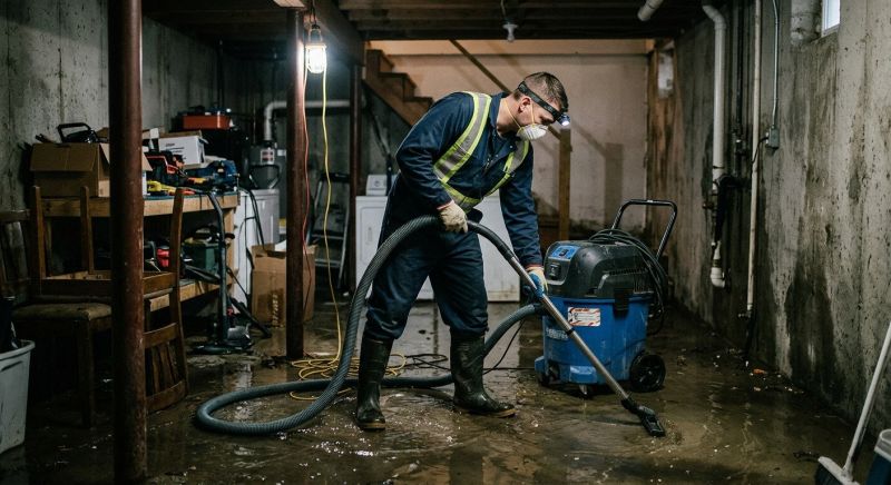 Basement Water Mitigation in Phoenix, AZ