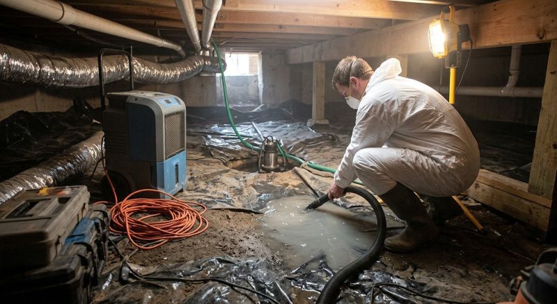 Basement Water Mitigation in Gilbert, AZ