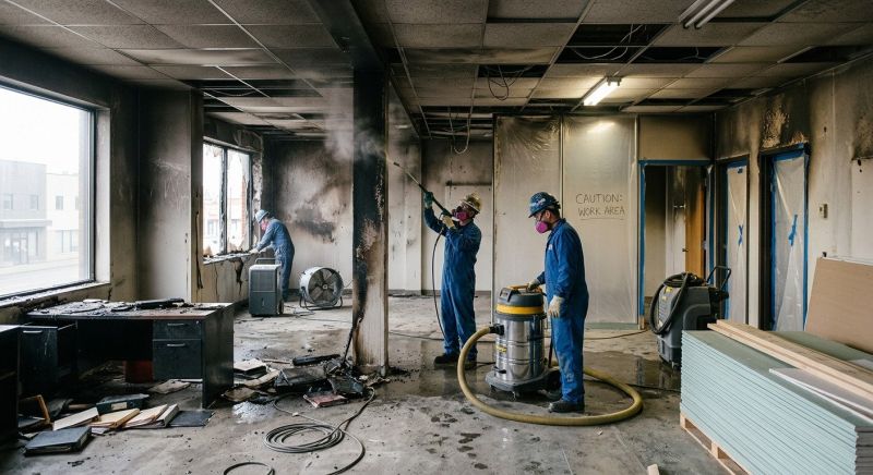 Commercial Fire Damage Repair in Sonoma County, CA