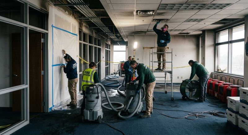 Commercial Fire Mitigation in Chandler, AZ