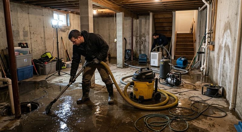 Crawlspace Water Restoration in Gilbert, AZ