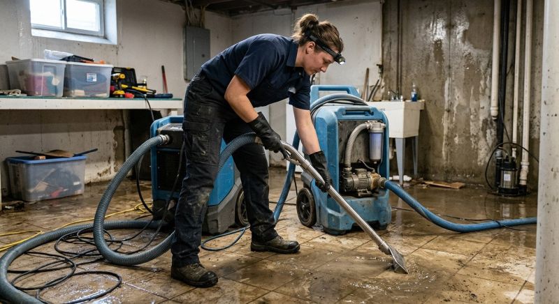 Emergency Water Damage Cleanup in Chandler, AZ