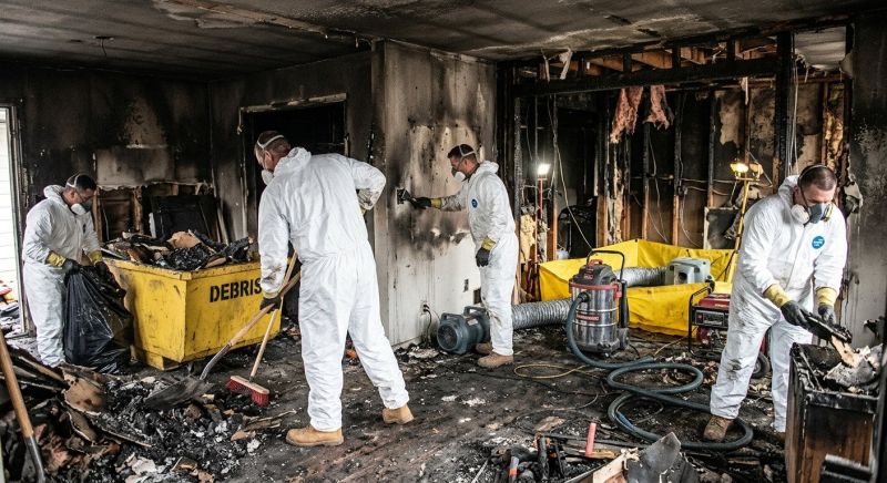 Fire Damage Cleanup in Austin, TX