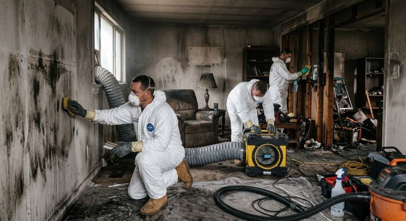 Fire Damage Cleanup in Austin, TX