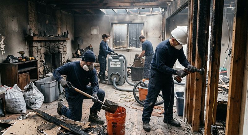 Fire Damage Reconstruction in Scottsdale, AZ