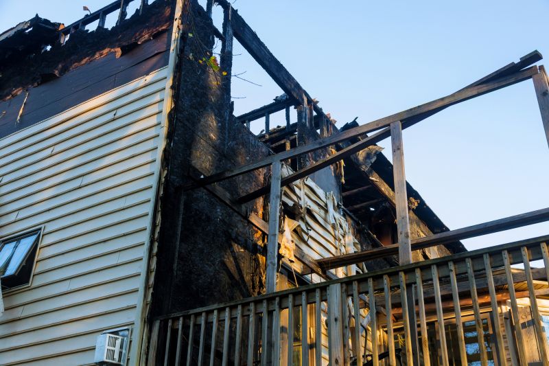 Fire Damage Reconstruction in Santa Rosa, CA