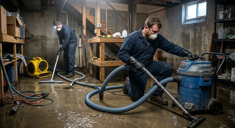 Flood Damage Cleanup in Gilbert, AZ
