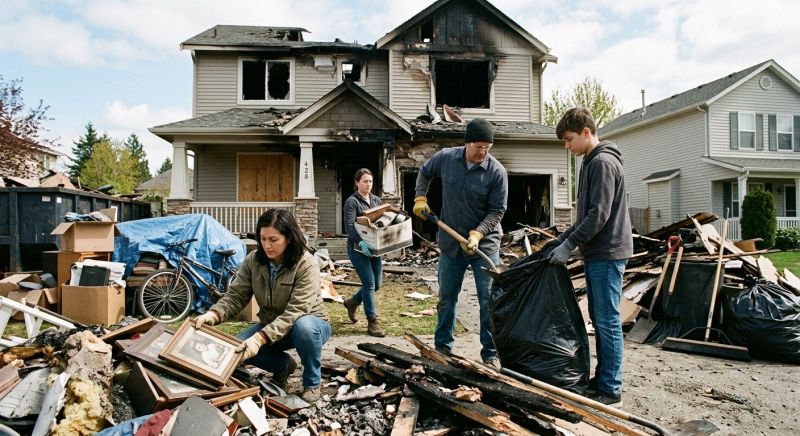 House Fire Recovery in Gilbert, AZ