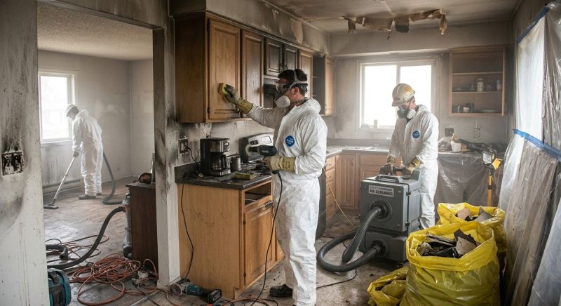 Residential Fire Restoration in Fort Mill, SC