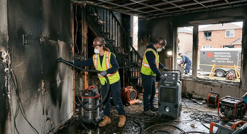 Residential Fire Restoration in Fort Mill, SC