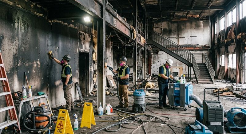 Residential Fire Restoration in Fort Mill, SC