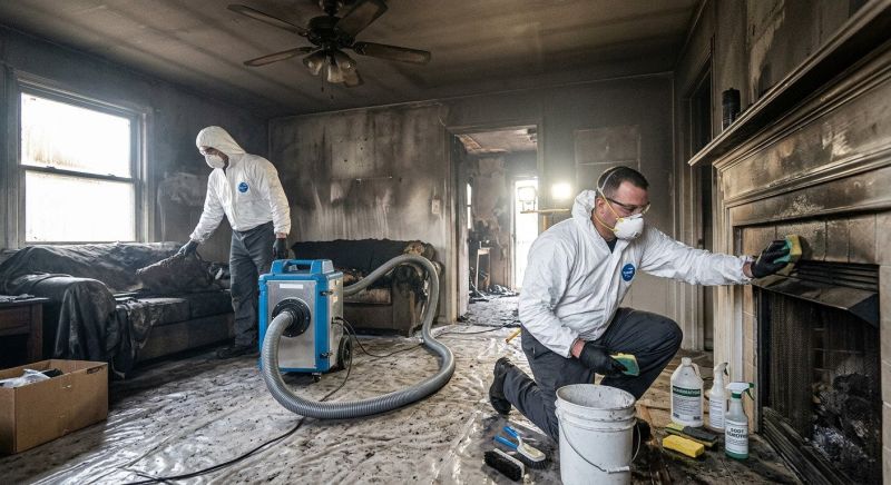 Smoke Damage Removal in Santa Rosa, CA