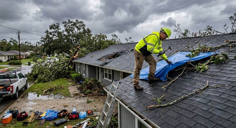 Storm Damage Cleanup in Gilbert, AZ