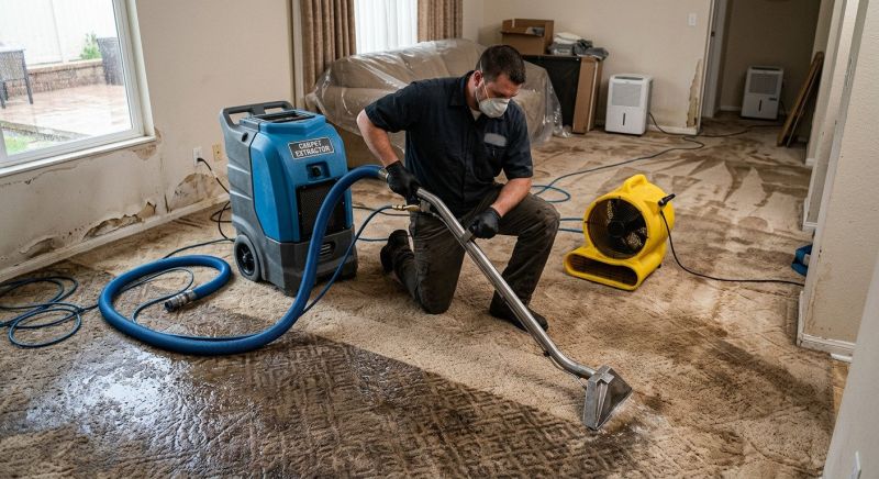 Wet Carpet Restoration in Chandler, AZ