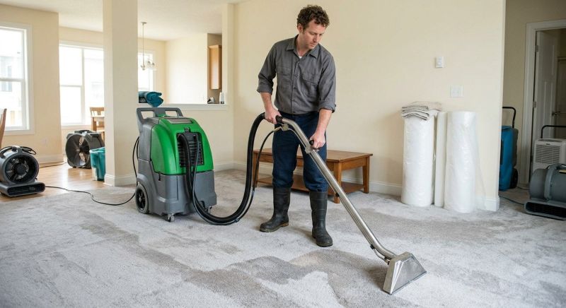 Wet Carpet Restoration in Chandler, AZ