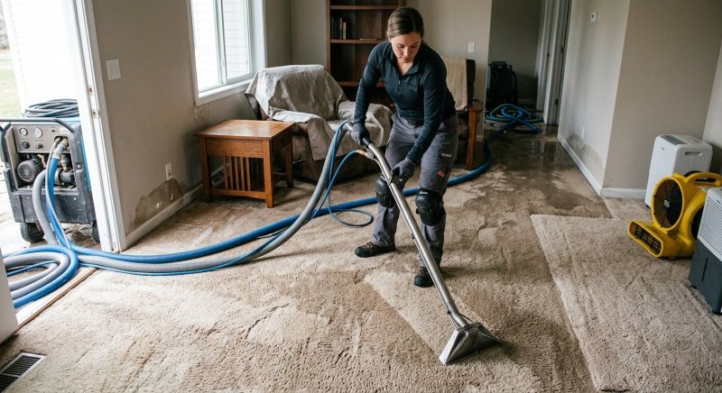 Wet Carpet Restoration in Chandler, AZ